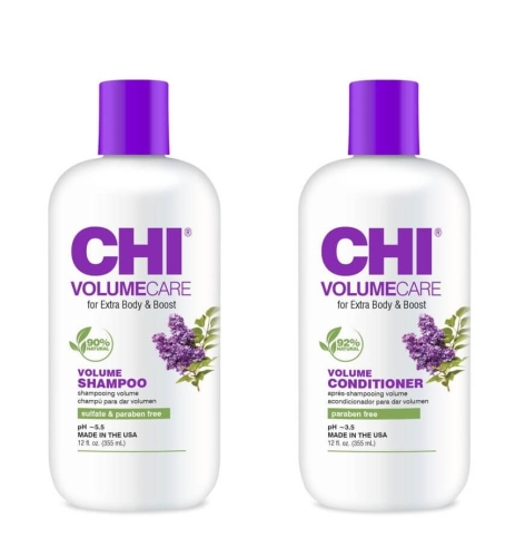 Chi volume care Zestaw nadający objętość włosom szampon 355ml odżywka 355ml