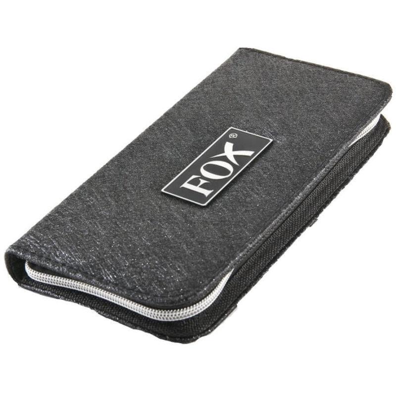 Fox Etui brokatowe na 2 pary nożyczek