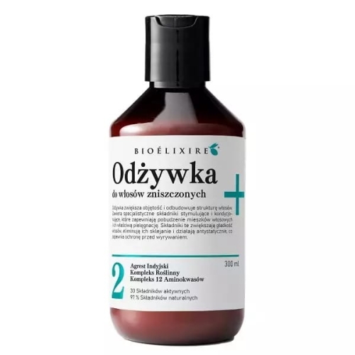 Bioelixire Odżywka do zniszczonych włosów z agrestem indyjskim 300ml