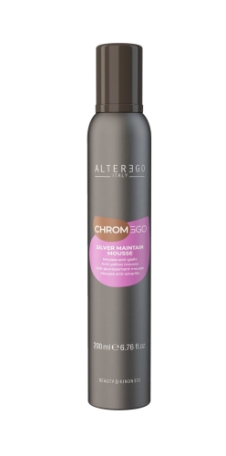 Alter ego chromego silver Pianka z fioletowym pigmentem do włosów blond 200ml