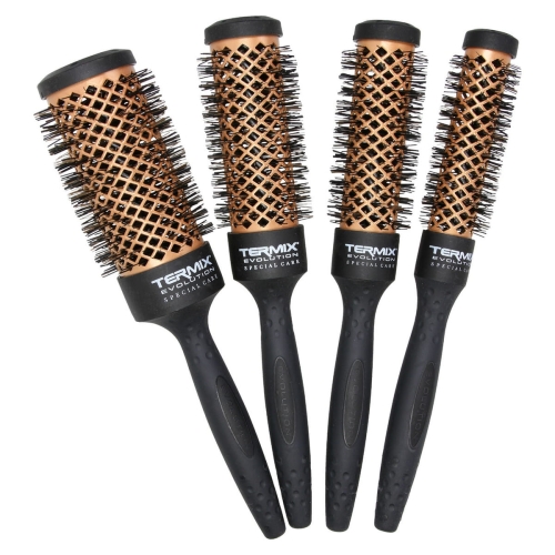 Termix evolution special care Zestaw 4 okrągłych szczotek do modelowania włosów cienkich 23, 28, 32, 43mm