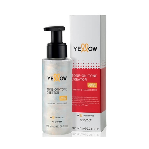 YELLOW CREATOR - Koloryzacja bez amoniaku ton w ton 100ml