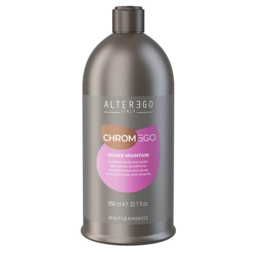Alter ego chromego silver Odżywka neutralizująca żółte tony do włosów blond 950ml 