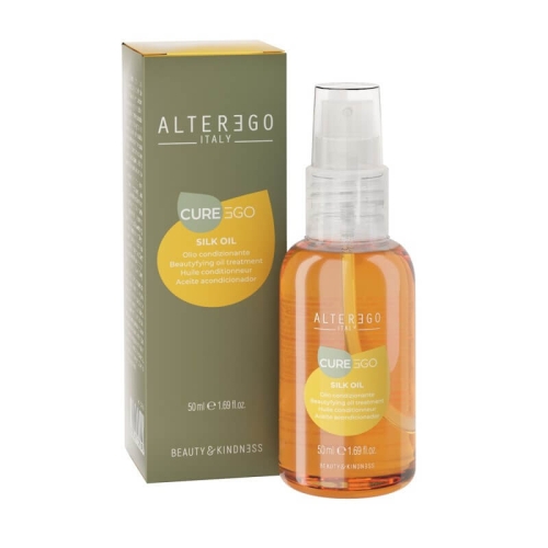 Alter ego cureego silk oil Olejek wygładzający do włosów puszących się 50ml