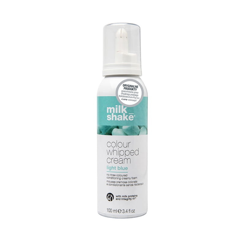 Milk shake colour whipped cream Pianka koloryzująca do włosów light blue 100ml