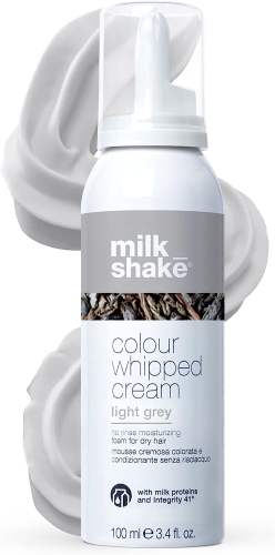 Milk shake colour whipped cream Pianka koloryzująca do włosów light grey 100ml