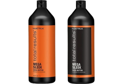 MATRIX TOTAL RESULTS MEGA SLEEK - Szampon + odżywka wygładzanie 2x1l