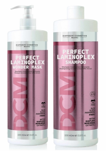 Diapason laminoplex Zestaw do laminacji szampon 1000ml maska 1000ml