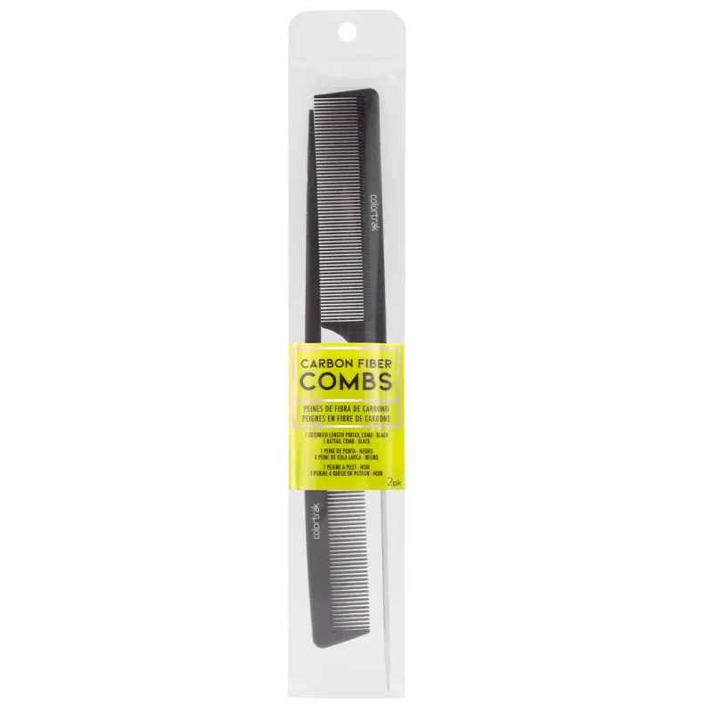 colortrak carbon Grzebienie karbonowe 2 szt zestaw (1).webp