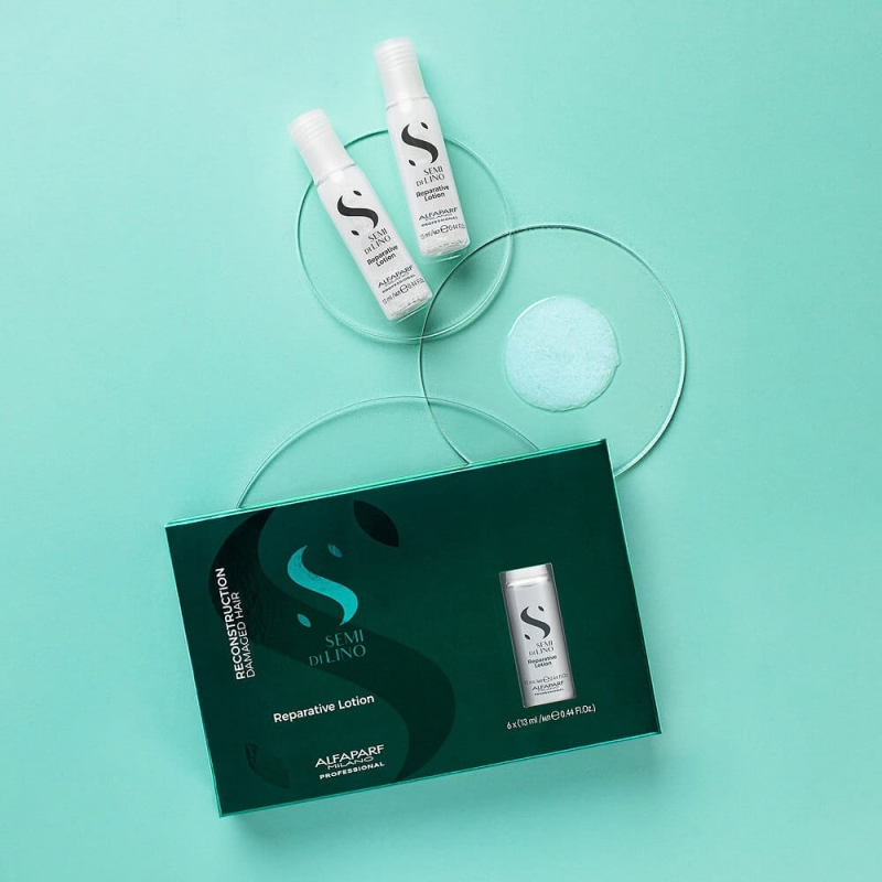 Alfaparf sdl reconstruction Ampułka reparative lotion do włosów zniszczonych 13ml