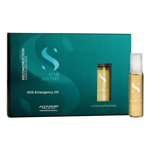 ALFAPARF SDL RECONSTRUCTION - Ampułki SOS emergency oil do włosów zniszczonych 6x13ml