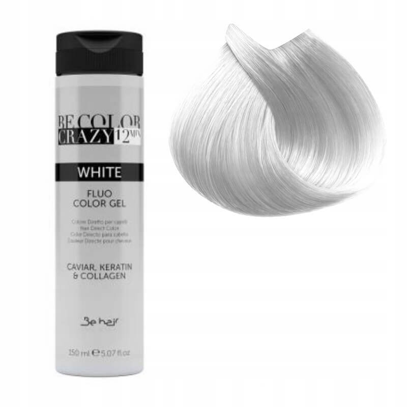 Be hair be color crazy Żelowa farba 12 minut toner do włosów biały 150ml (1).jpg