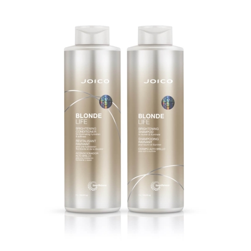 Joico blonde life Zestaw do włosów blond szampon 1000ml odżywka 1000ml