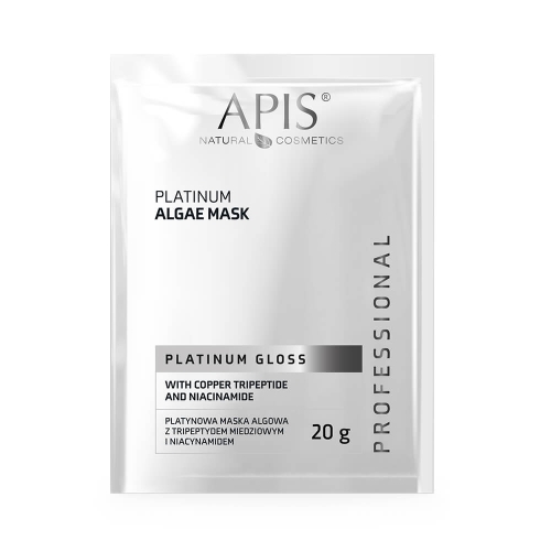 Apis platinum gloss Platynowa maska algowa z tripeptydem miedziowym 20g