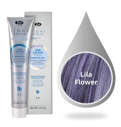 Lisap light scale color lilla flower toner farba bez amoniaku do włosów blond 100ml