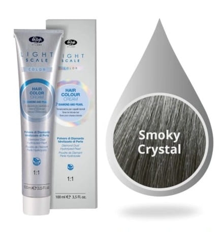 Lisap light scale color smoky crystal toner farba bez amoniaku do włosów blond 100ml