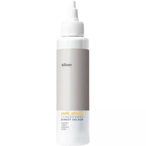 Milk shake direct colour silver Odżywka koloryzująca do włosów srebrzysta 100ml