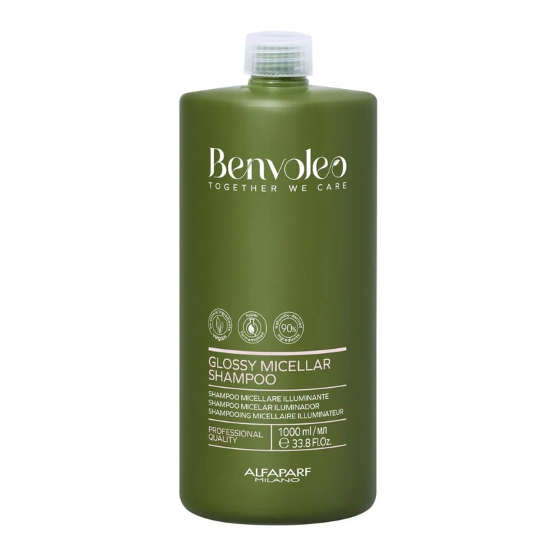 Benvoleo glossy Micelarny szampon nabłyszczający do włosów 1000ml