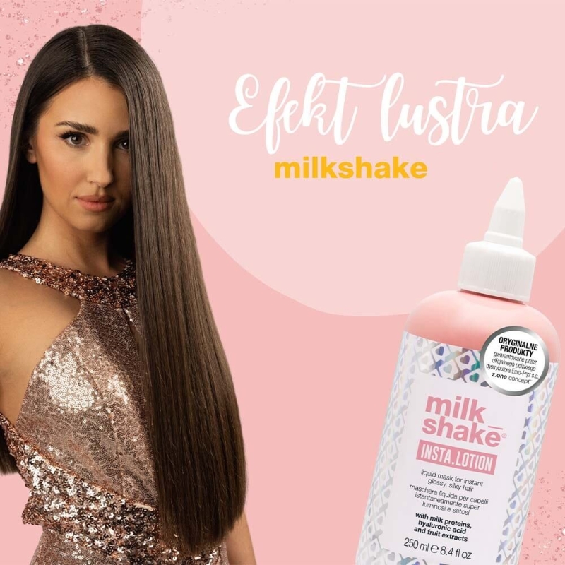 Milk shake instalight lotion Maska liquid do włosów efekt gładkiej tafli 100ml