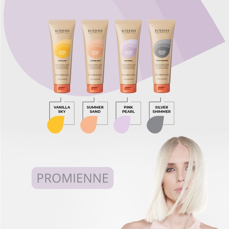 Alter ego passion mask vanilla sky Maska koloryzująca do włosów waniliowe niebo 250ml