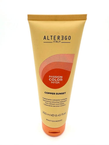 Alter ego passion copper sunset Maska koloryzująca do włosów miedziana 250ml