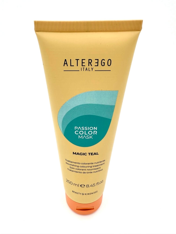 Alter ego passion mask magic teal Maska koloryzująca do włosów magiczny turkus 250ml