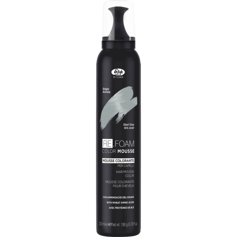 lisap re foam pianka koloryzująca stalowy 200ml.jpg