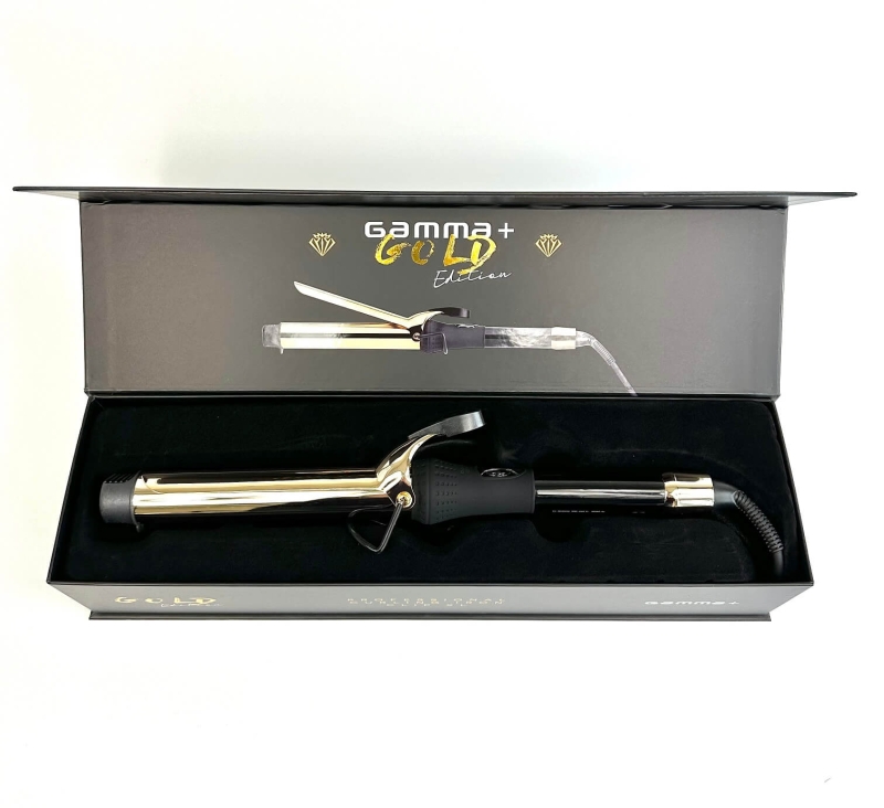 Gamma piu Lokówka do włosów iron clip xl gold 25mm