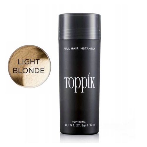 Toppik Keratynowe mikrowłókna zagęszczające do włosów 27,5g jasny blond