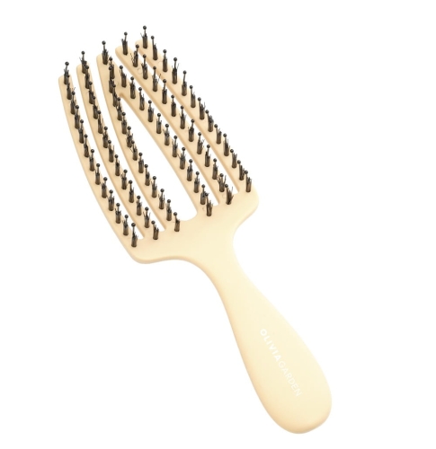 Olivia Garden fingerbrush mini care kids yellow Szczotka do włosów dla dzieci żółta