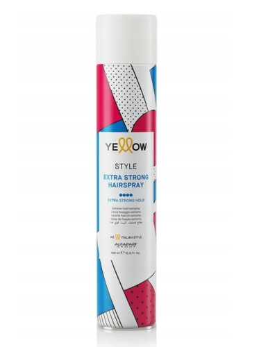 YELLOW STYLE EXTRA STRONG HAIRSPRAY - Lakier utrwalający bardzo mocny 500ml