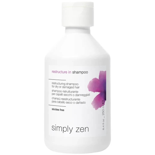 Simply zen restructure in Szampon odbudowujący do włosów zniszczonych 250ml