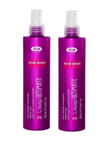 Lisap Ultimate Straight Fluid spray do prostowania włosów 2 x 250ml