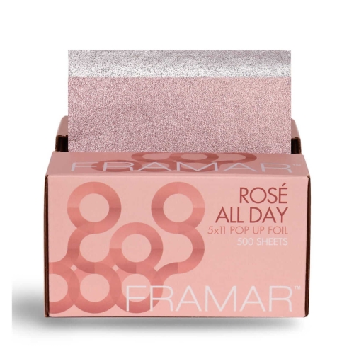 Framar rose Folia aluminiowa w paskach 500 sztuk