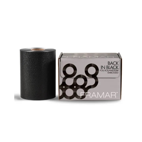 Framar back in black Folia aluminiowa ryflowana w rolce