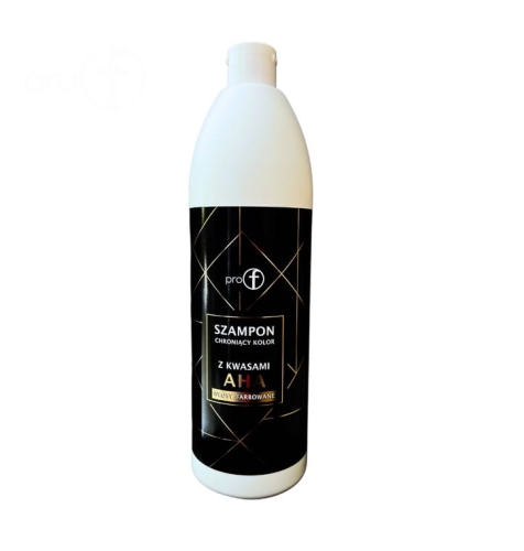 Wats pro-f Szampon chroniący kolor z kwasami aha do włosów 1000ml