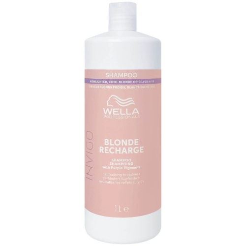 WELLA Professionals Invigo Blonde Recharge - Szampon do włosów blond 1000ml