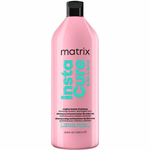 Matrix instacure build a bond Szampon odbudowujący do włosów zniszczonych 1000ml