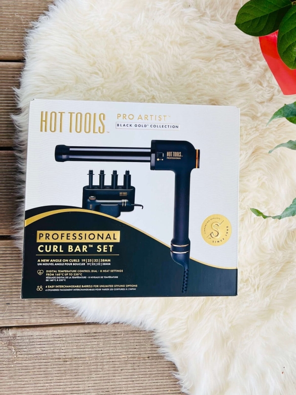 Hot Tools Lokówka łamana z wymiennymi końcówkami Curl bar set black(1).jpeg