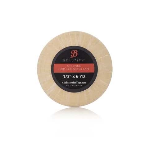Beautify no shine hair extension tape 1/3" Taśma do przedłużania włosów w rolce 5,5m x 0,85cm
