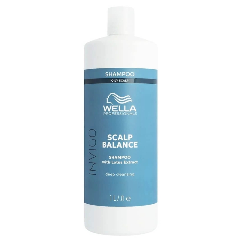 Wella professionals invigo pure oily scalp Szampon głęboko oczyszczający 1000ml