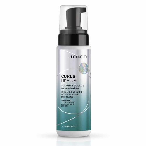 Joico curls smooth and bounce Nawilżająca pianka do włosów kręconych 200ml