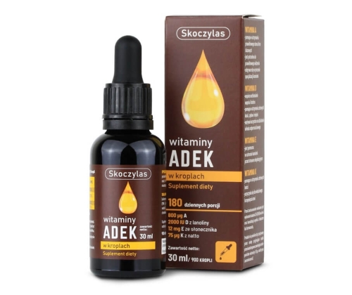 Skoczylas Witaminy ADEK Suplement diety w kroplach 30ml