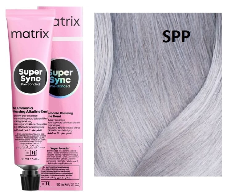 Matrix Color Sync Krem bez amoniaku toner SPP pastelowy głęboki perłowy blond 90ml