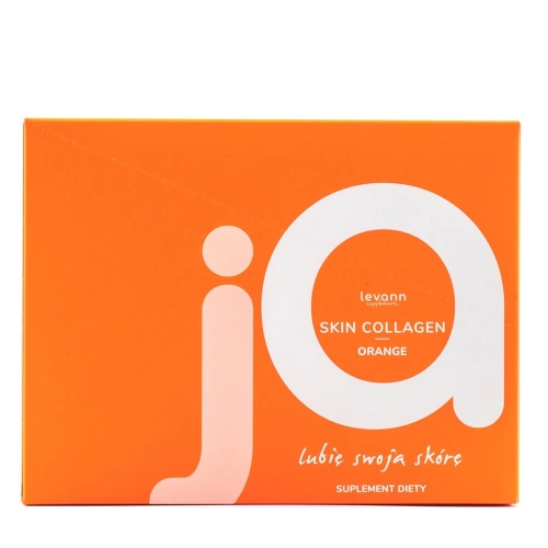 Levann ja skin collagen orange Kolagen suplement diety pomarańcza 30 saszetek 