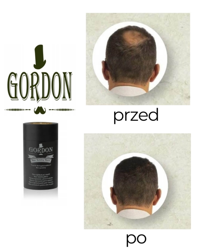 Gordon e661 cc Włókna zagęszczające do włosów jasny blond 22g.jpg