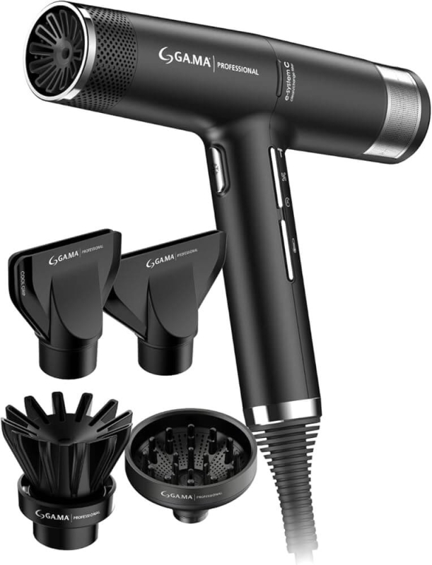 GA.MA iq 3 perfetto Suszarka do włosów z ozonem i dyfuzorem 1600-2000w czarna.jpg