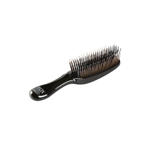 Fox scalp black shine Szczotka do włosów i skóry głowy