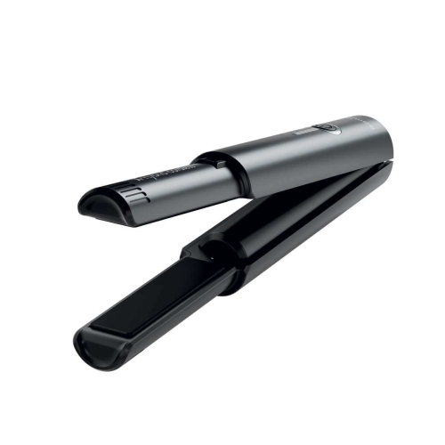 Gamma Piu x hybrid cordless Bezprzewodowa prostownica do włosów czarna