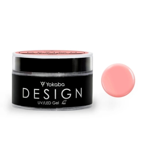 Yokaba 07 dawn rose cover design uv/led  Żel samopoziomujący do paznokci 50ml